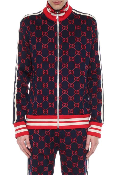 mens gucci jumpsuit|best looking gucci sweatsuits.